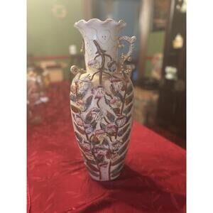 Antique Beautiful Intricate Vase Made In England. A Collectors Dream